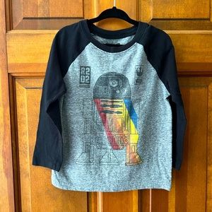 Star Wars 4T // 3/4 sleeve shirt